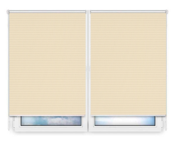 Рулонные шторы Мини Севилья бо светло-бежевый цена. Купить в «Мастерская Жалюзи»